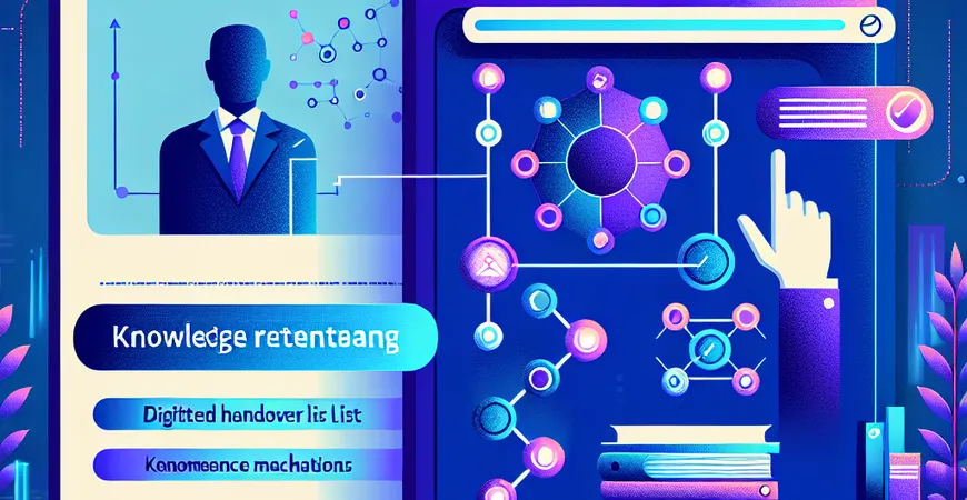 离职流程系统化：电子化交接清单与知识留存机制