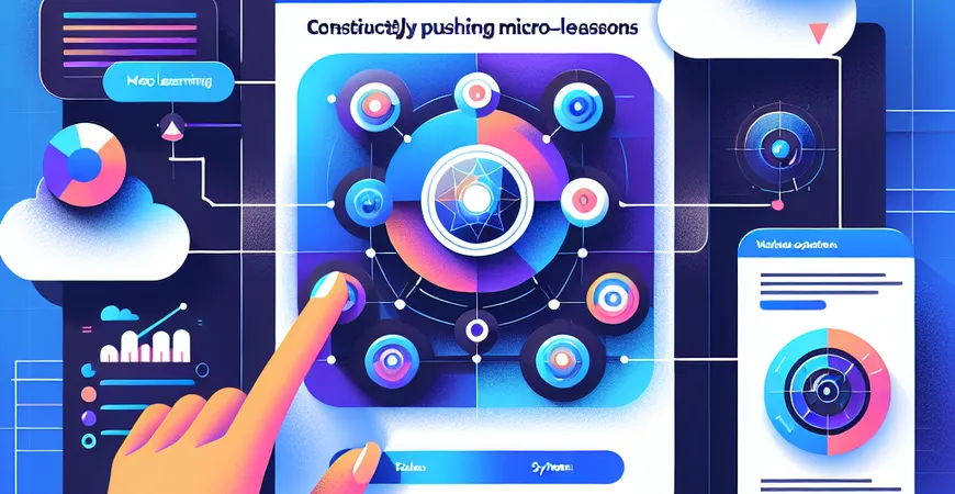 移动学习平台：系统操作微课持续推送