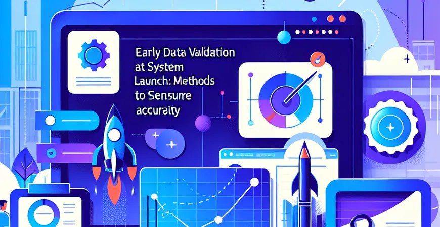 系统上线初期数据校验：确保准确性的方法