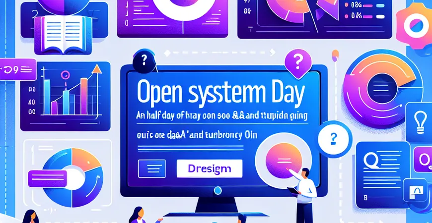 系统开放日：每月半天的现场答疑与辅导