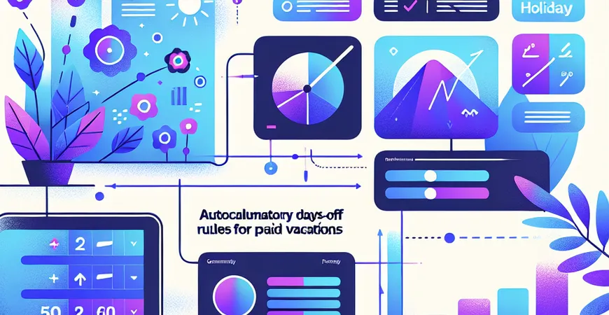 节假日管理系统：调休与带薪假的自动计算规则