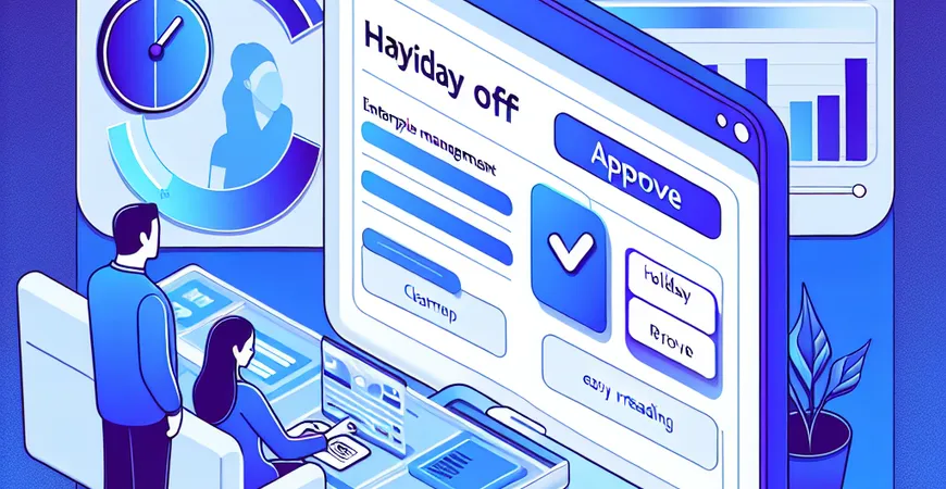 调休流程怎么批？员工管理工具假期管理模块使用