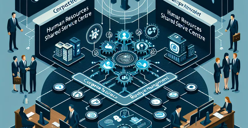企业服务生态系统与HR共享服务中心的关联