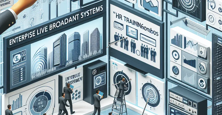 企业直播系统与HR培训模块的线上线下结合