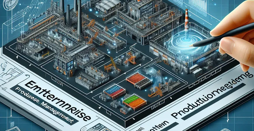 生产管理升级第一步：MES选型落地的4个核心流程