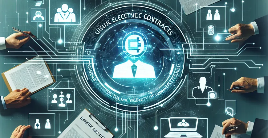 电子合同如何确保HR数据的法律效力？