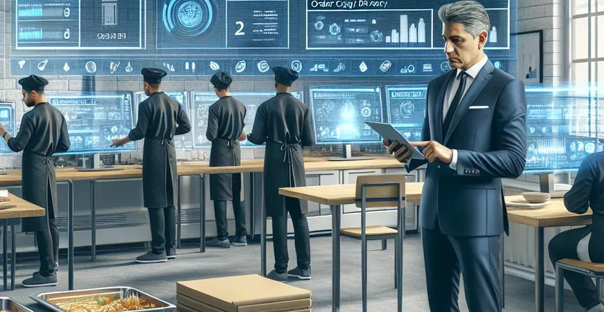 餐饮外卖高峰期出餐延迟？员工管理系统的产能预警机制