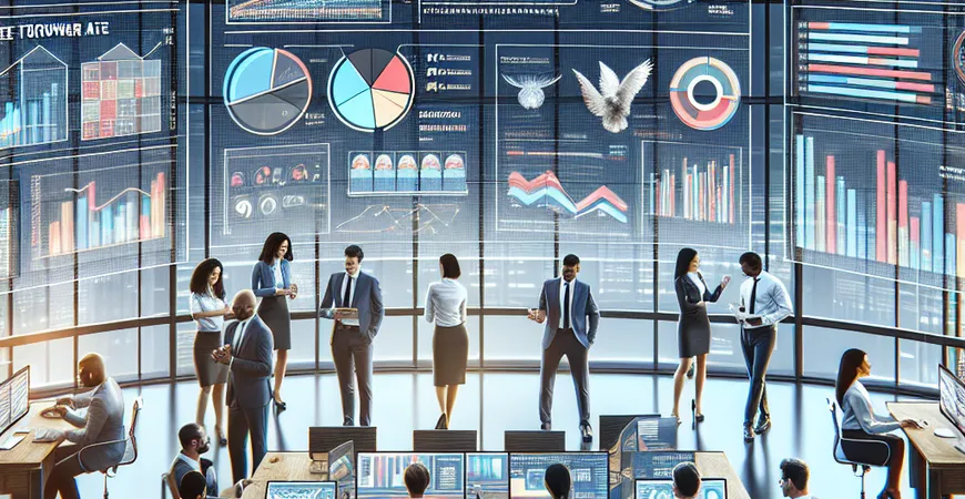 人才流失率统计如何进行趋势分析？图表制作技巧