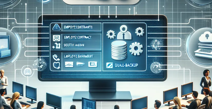 员工合同到期提醒系统如何备份数据？本地与云端双备份