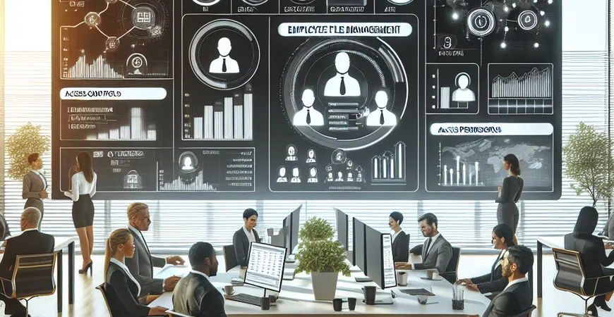 在线员工档案如何设置数据访问权限？分级管控方法