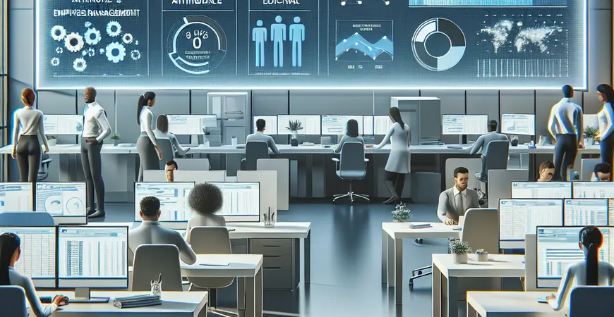 考勤系统如何实现考勤数据可视化？操作教程