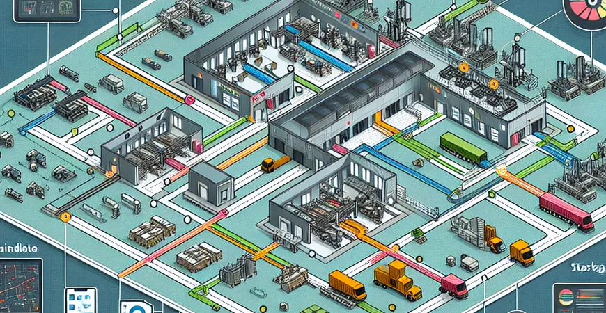 生产管理平台实施如何优化车间物料搬运路径？