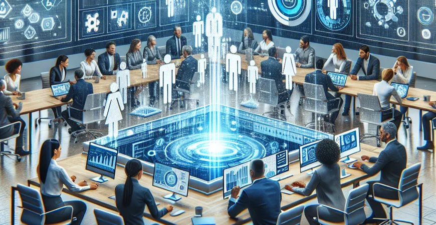 企业数字化办公，人事规划的远程团队管理架构搭建