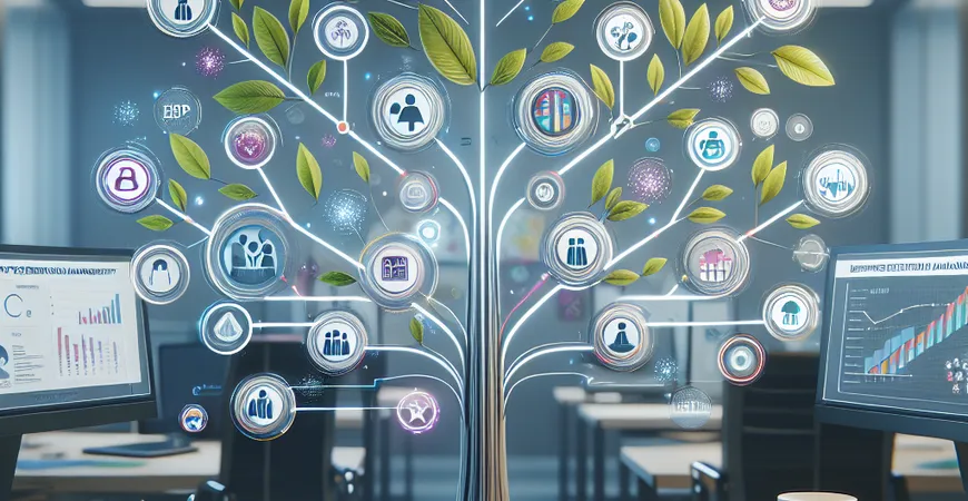 员工关系管理软件如何设计员工成长树？发展可视化