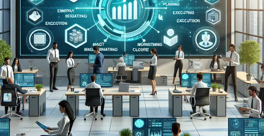 项目管理的五个关键步骤及注意事项