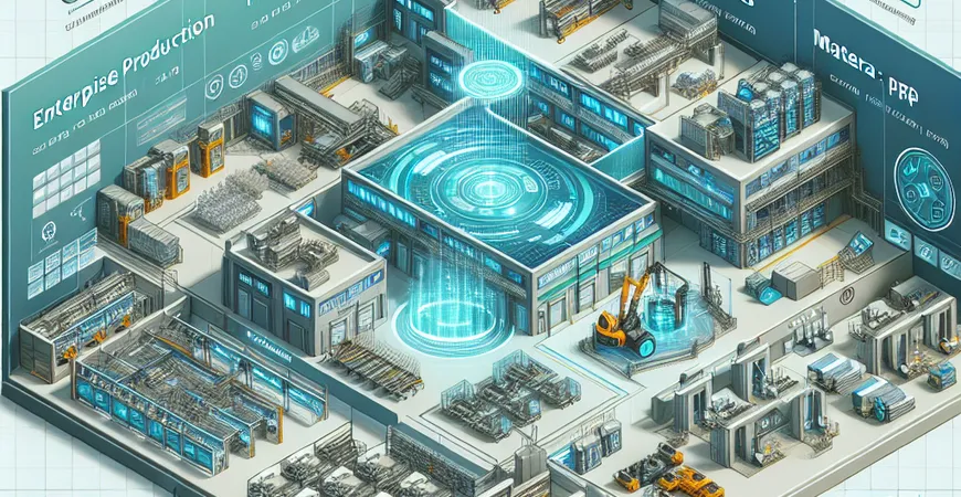 MRP管理与ERP系统的区别，收藏不再踩坑