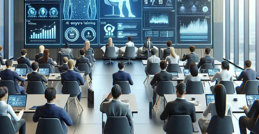 企业如何通过AI实现智能化的员工培训与发展？