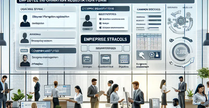 员工信息登记表填写常见误区及对策