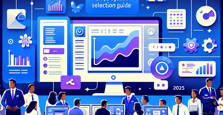 2025年CRM客户关系管理系统选型指南，如何避免踩坑？