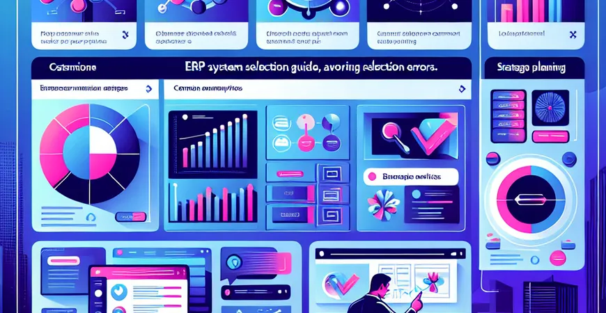2025年ERP系统选型指南，避免常见选型误区！