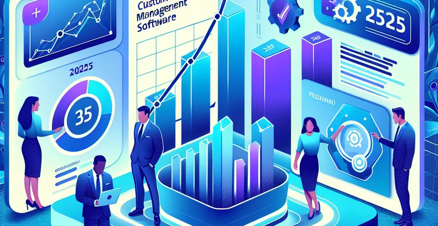 CRM客户管理软件的市场趋势，2025年展望与预测