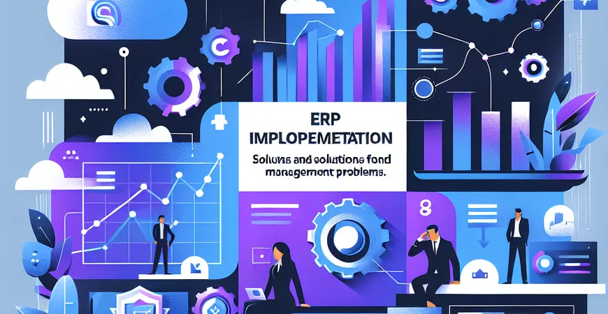 ERP实施难题解析，如何一步步解决管理痛点？