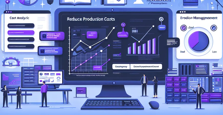 ERP生产管理系统如何降低生产成本？案例研究