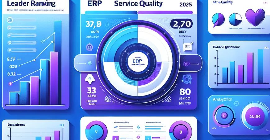 ERP管理系统哪家服务好？2025年服务质量排行榜