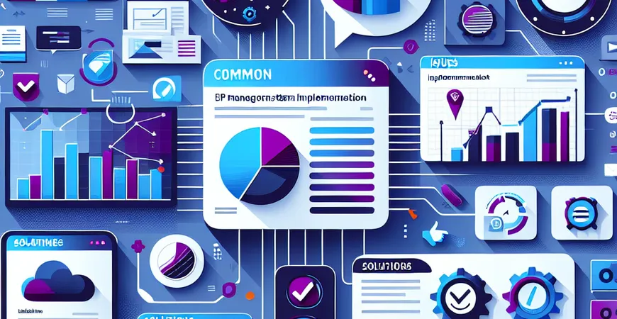 ERP管理系统实施常见问题及解决方法