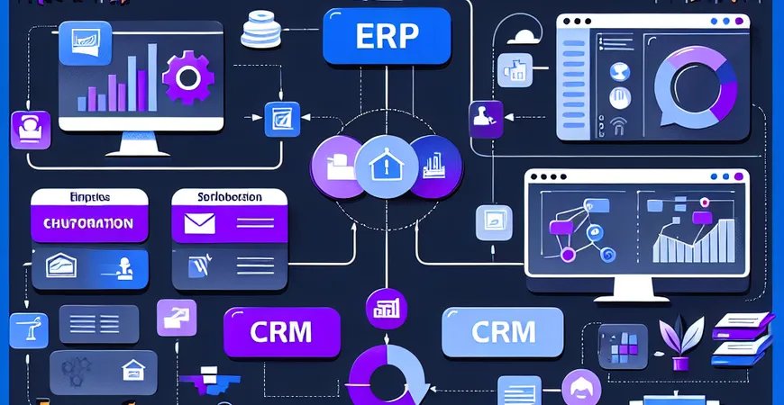 ERP系统与CRM系统的区别，如何实现协同办公