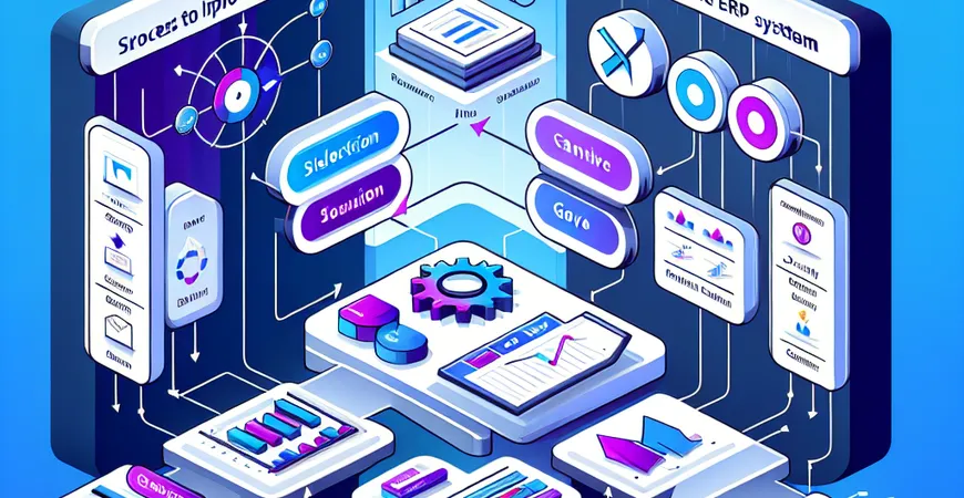 ERP系统实施全流程解析，从选购到上线详细步骤