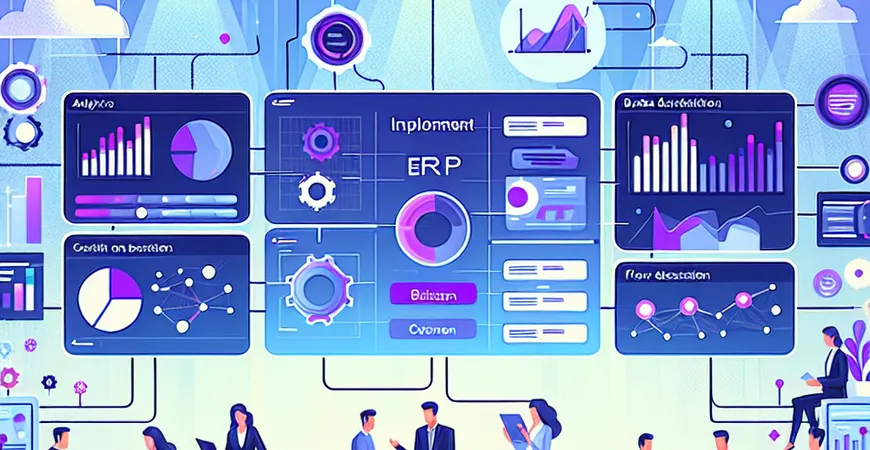 ERP系统实施攻略，企业如何实现无缝过渡？