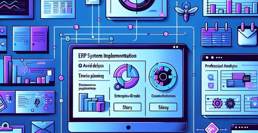 ERP系统实施的时间规划，如何避免拖延？