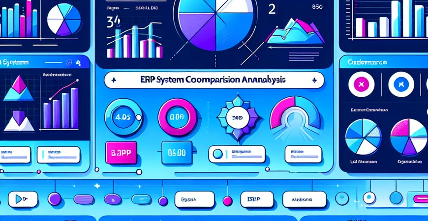ERP系统对比分析，了解各大软件的优劣势！
