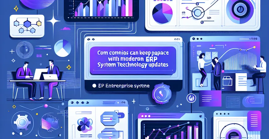 ERP系统技术更新，企业如何跟上时代步伐