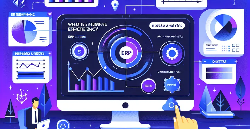 ERP系统是什么，如何为企业提升效能？