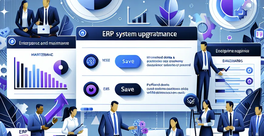 ERP系统的升级与维护，企业如何节约成本？