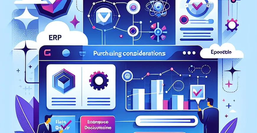 ERP系统购买注意事项，避免常见误区