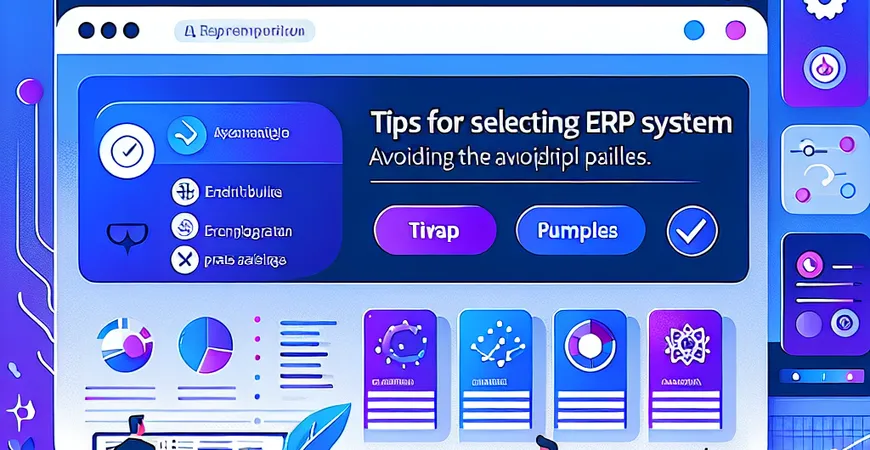 ERP系统选购时的注意事项，不踩坑的实用技巧