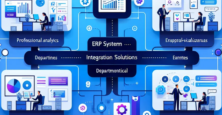 ERP系统集成方案，如何实现部门协同工作？