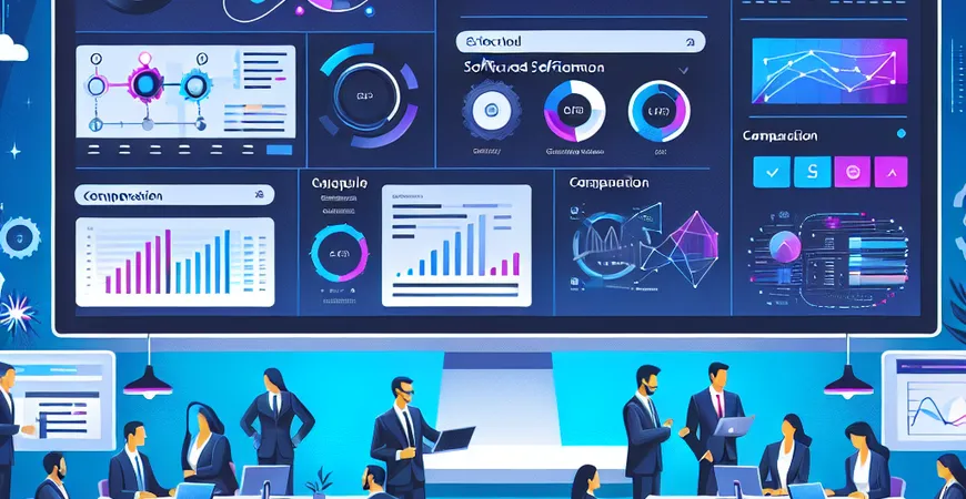 ERP软件对比：不同规模企业如何选择合适的软件？