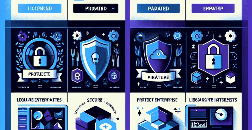 ERP软件正版与盗版的差异，如何保护企业利益？