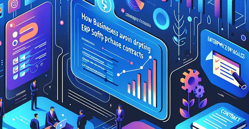 ERP软件购买合同注意事项，企业如何避免陷阱？