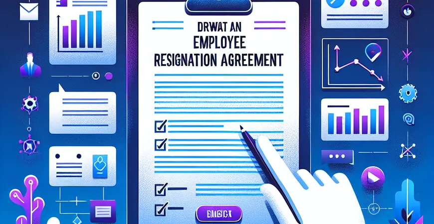 员工离职协议书怎么写？避开法律风险的关键要素