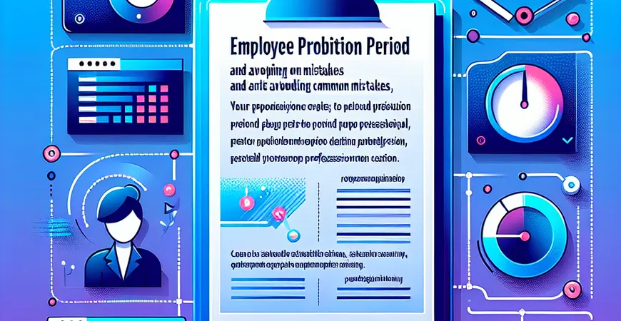 员工试用期的注意事项，避免常见误区