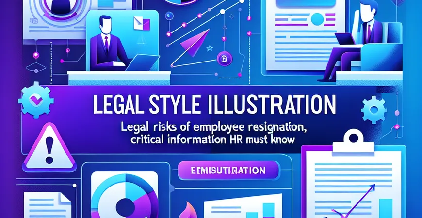 员工辞职的法律风险，HR不得不知的关键内容