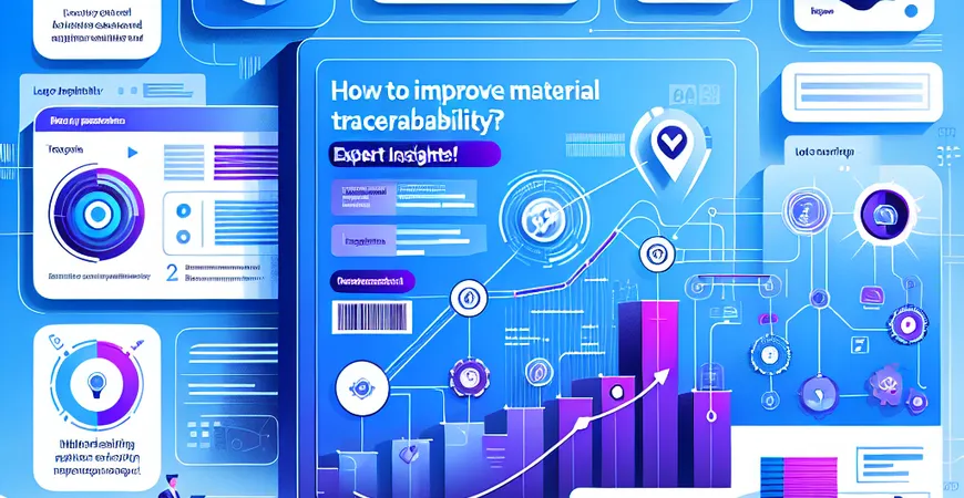 如何提升物料追溯能力？专家分享！