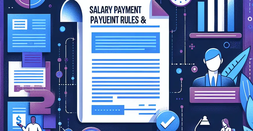 离职员工工资发放规定，HR必须了解的法律要求