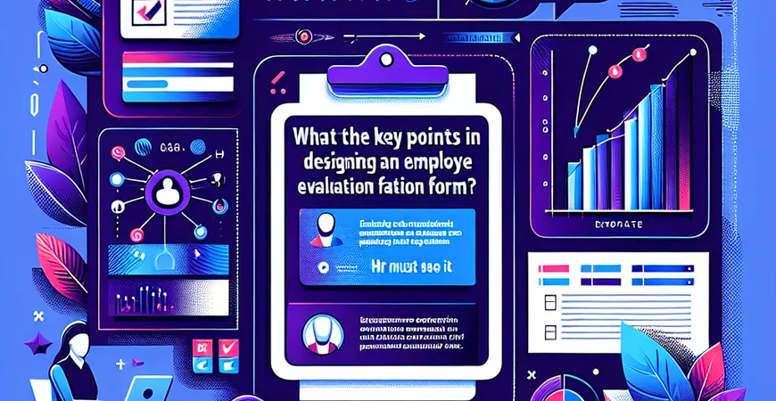 设计员工考核表的关键是什么？HR必看！