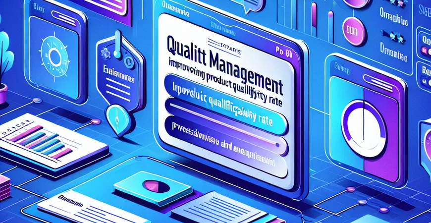 质量管理收藏！如何确保产品合格率提升